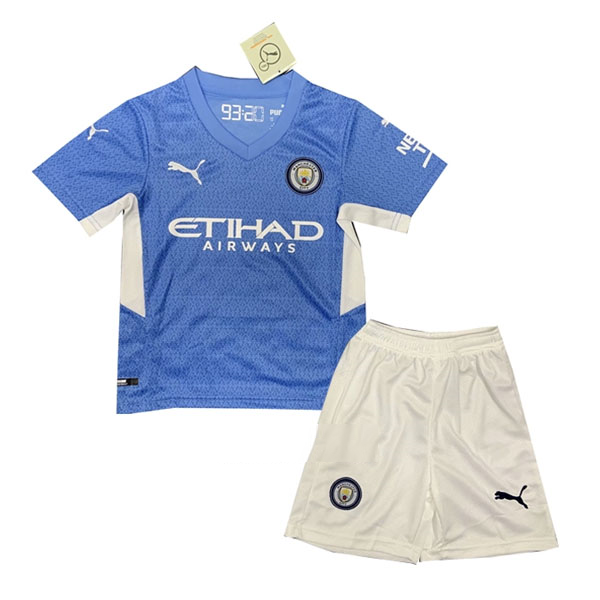 Camiseta Manchester City 1ª Niño 2021-2022